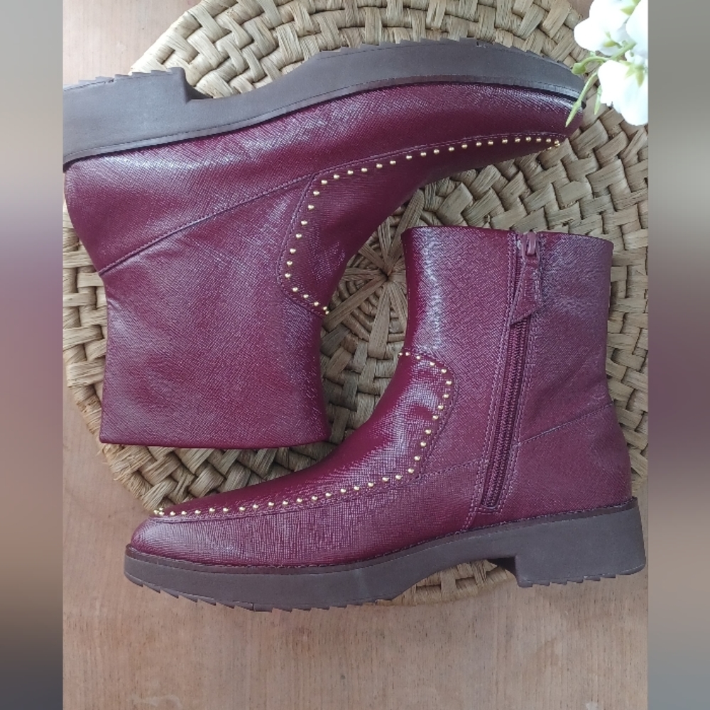 Lingoberry womens ankle boots 8 boho western lagenlook goth vampire whymsygot 81 - Picture 2 of 7